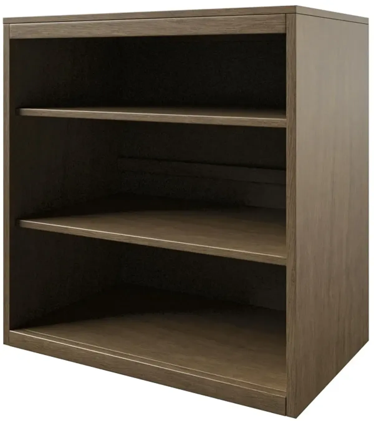 Marlowe Open Shelf Storage Unit, French Gray