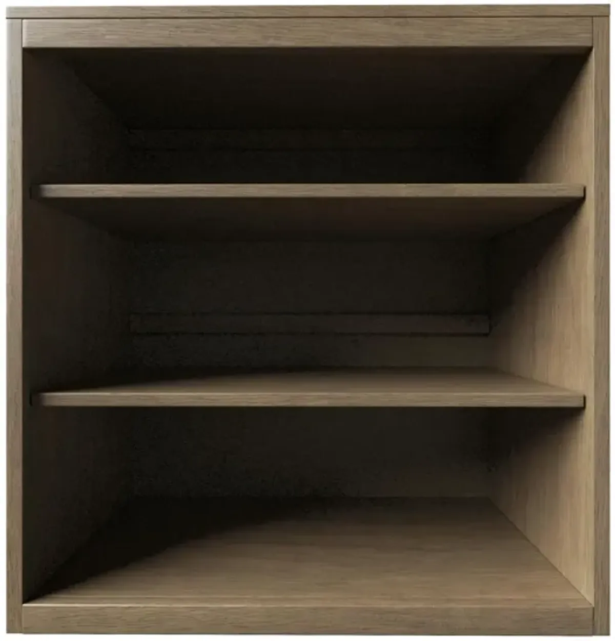 Marlowe Open Shelf Storage Unit, French Gray