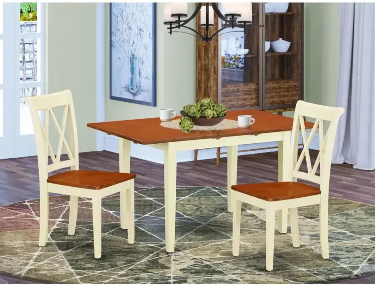 Dining Room Set Buttermilk & Cherry