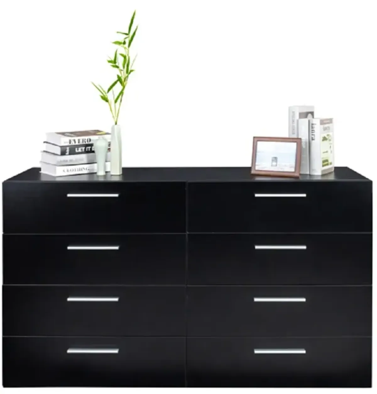 Modern 8-Drawer Double Dresser, Versatile Storage Cabinet for Home