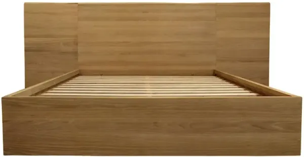 Sarasota Bed with Wings in Natural Oak