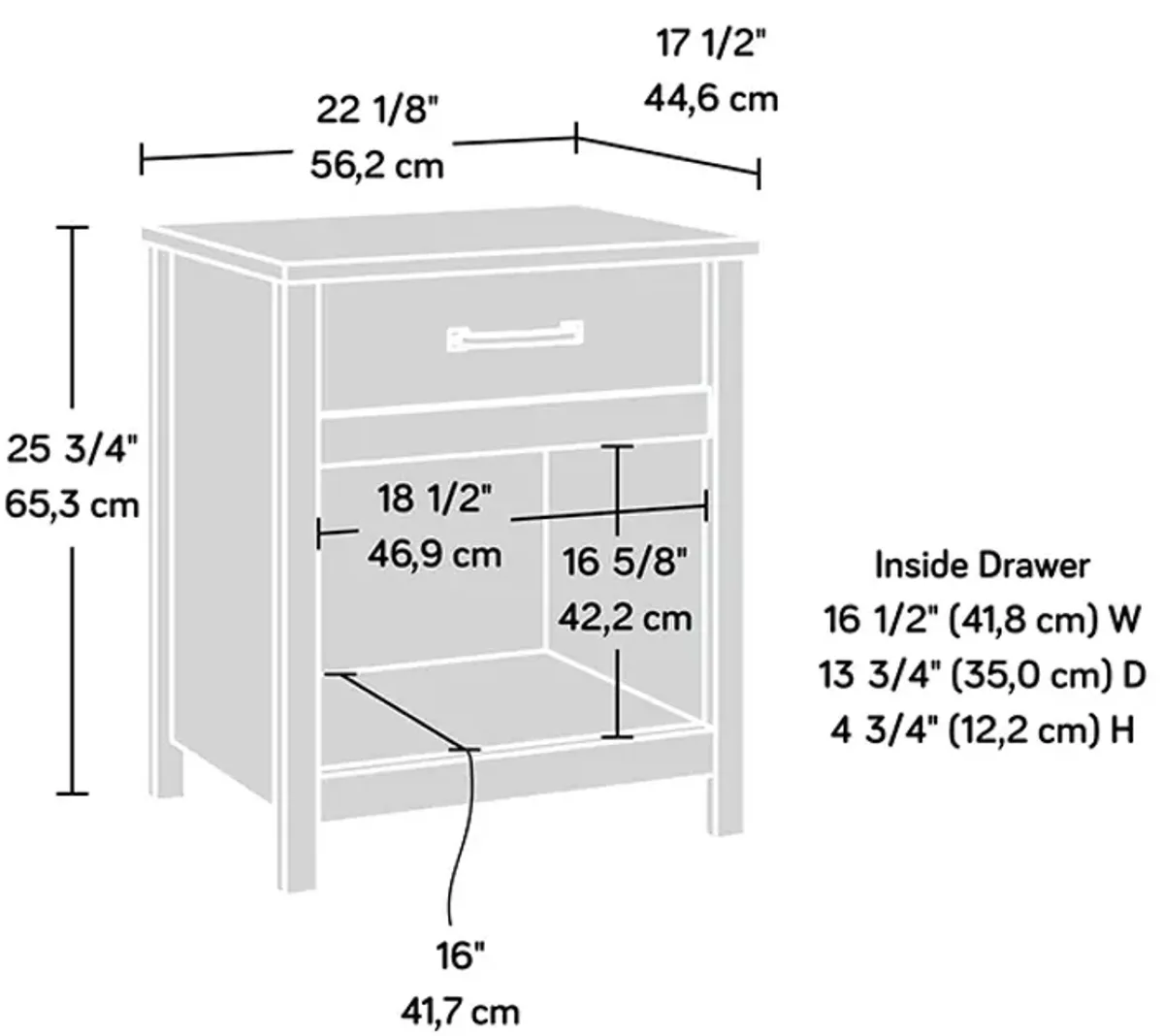 Cannery Bridge Nightstand