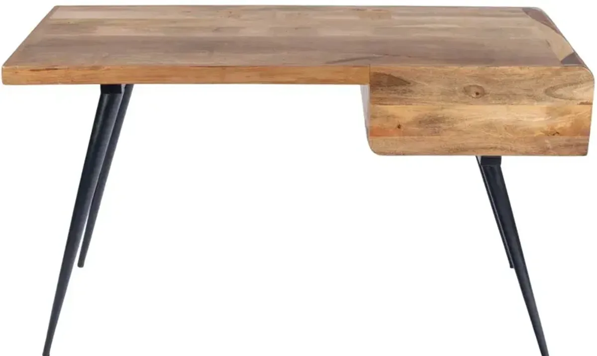 Mango Wood and Iron Desk, Belen Kox