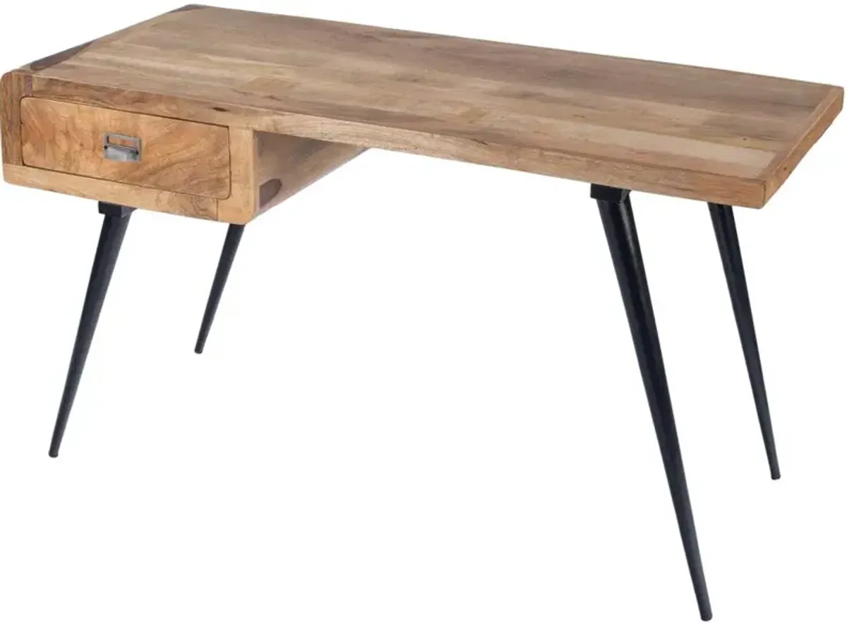 Mango Wood and Iron Desk, Belen Kox