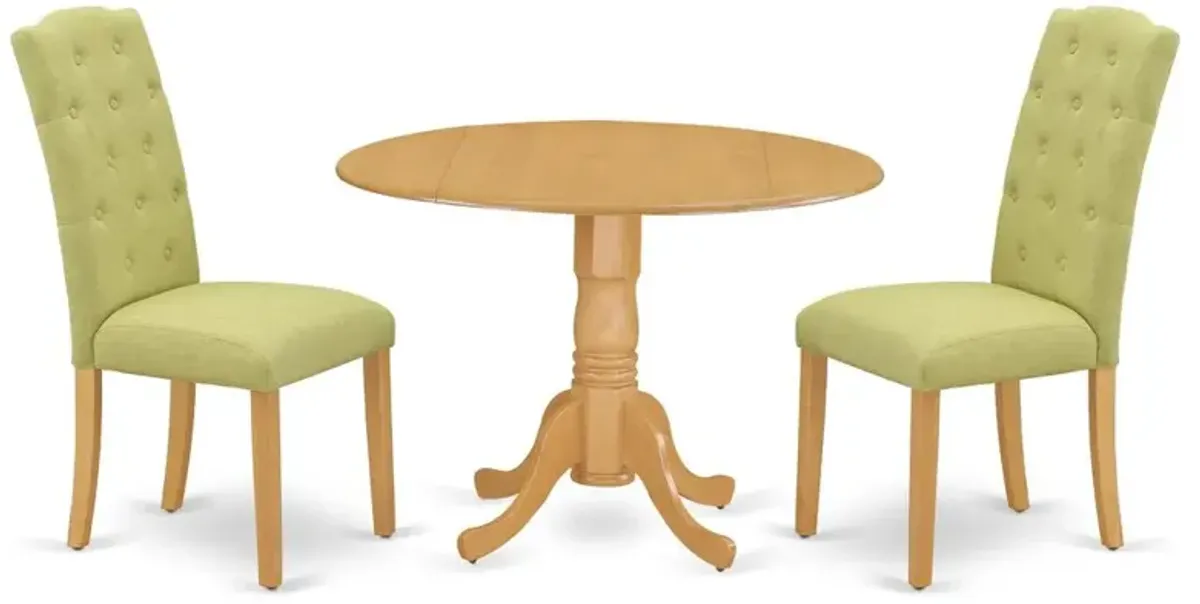 Dining Room Set Oak, DLCE3-OAK-07