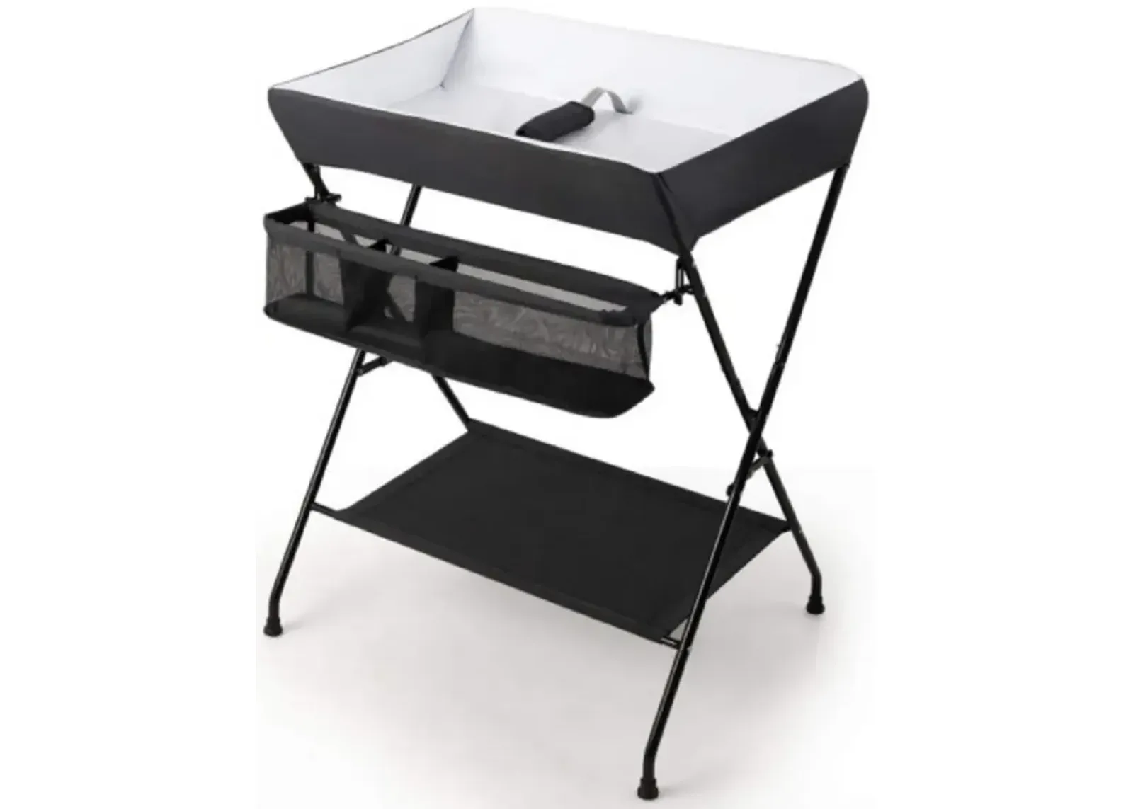 Portable Infant Changing Station Baby Diaper Table with Safety Belt