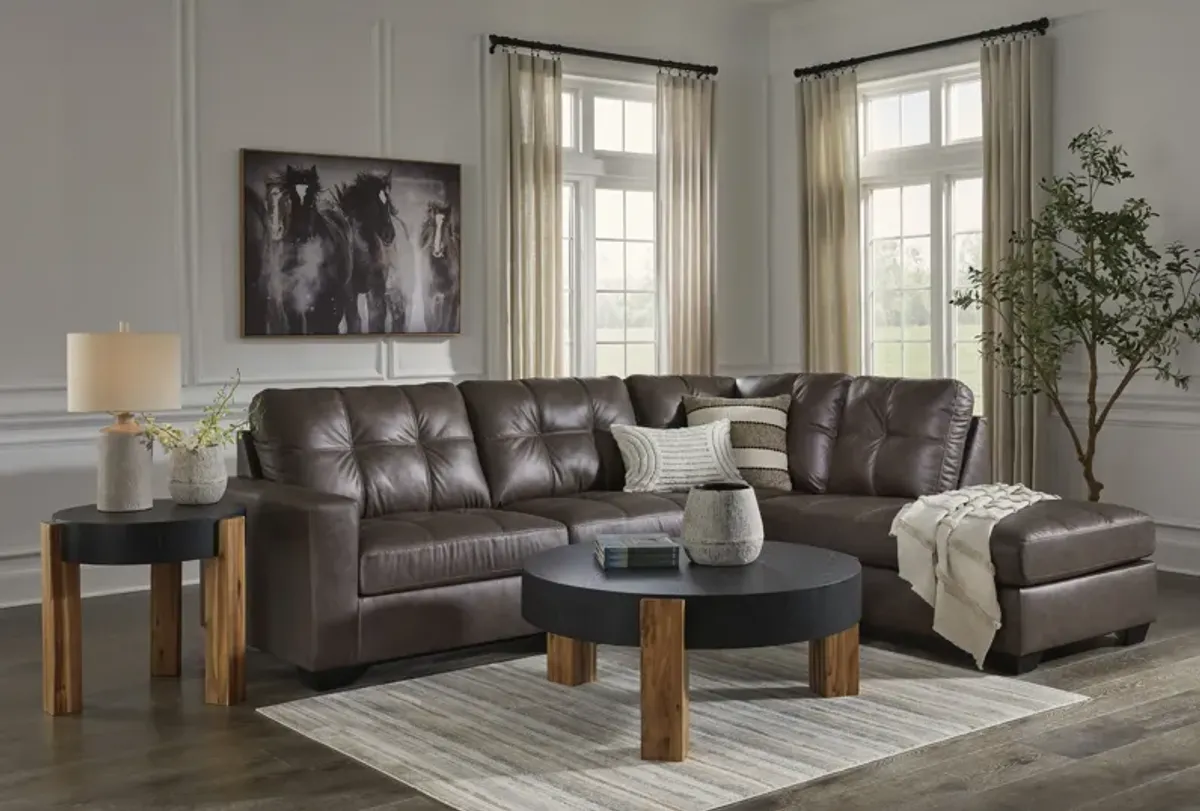 Barlin Mills Umber 2-Piece Sectional