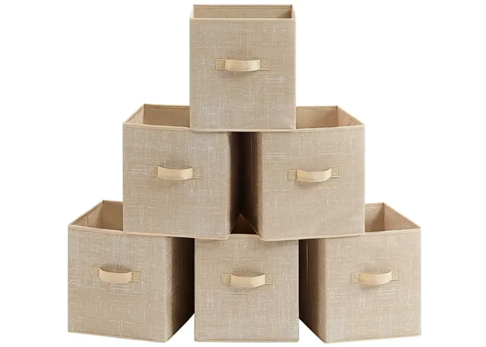 Non-Woven Fabric Storage Cubes with Double Handles