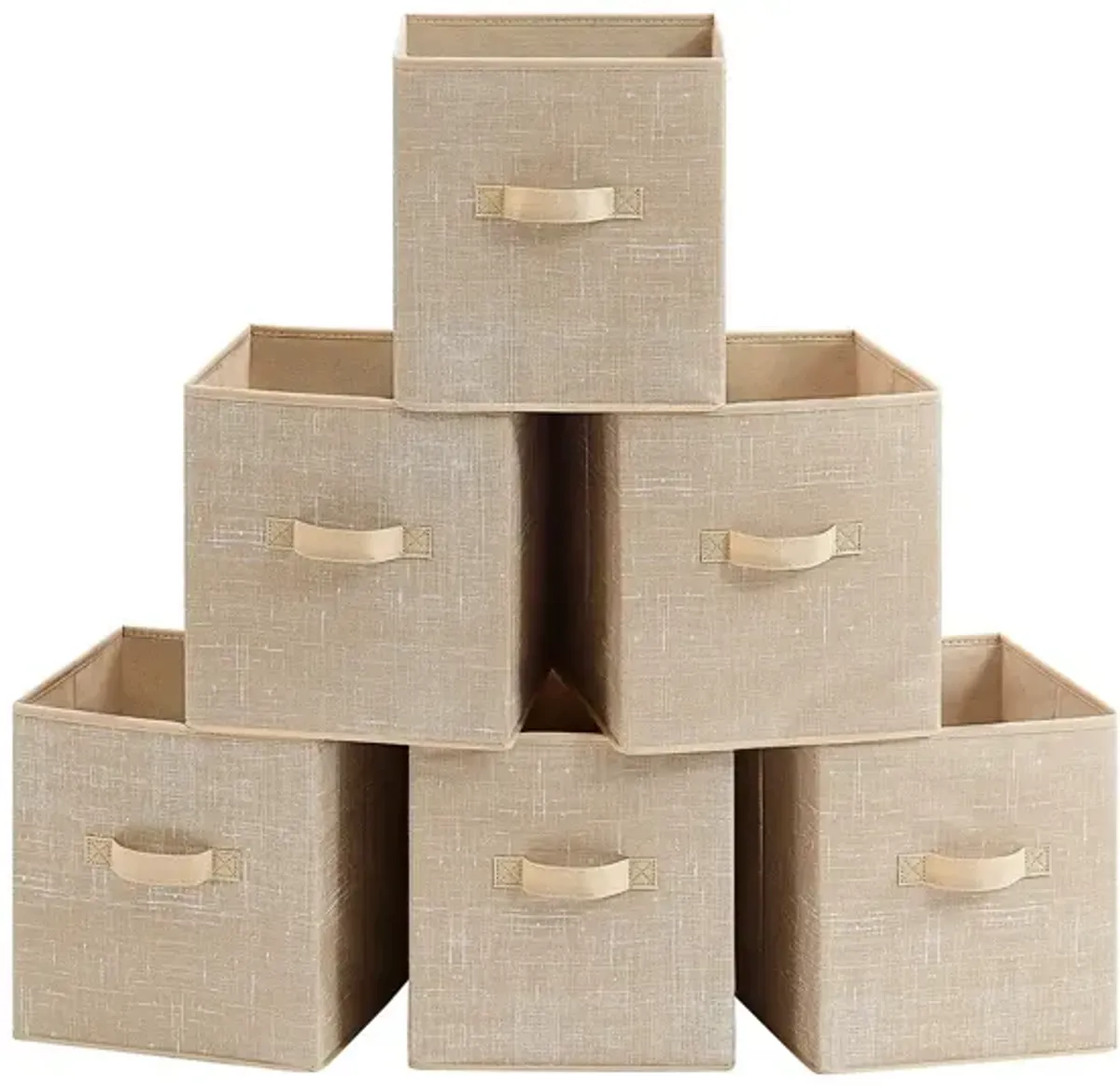 Non-Woven Fabric Storage Cubes with Double Handles