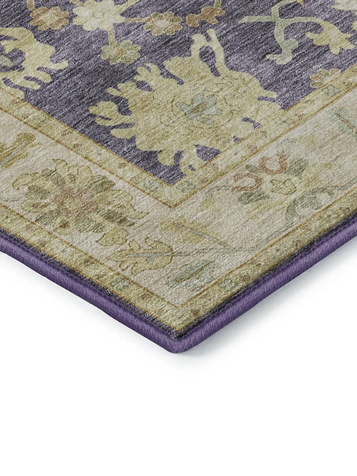 Hatay HY2 Eggplant 2'3" x 7'6" Rug