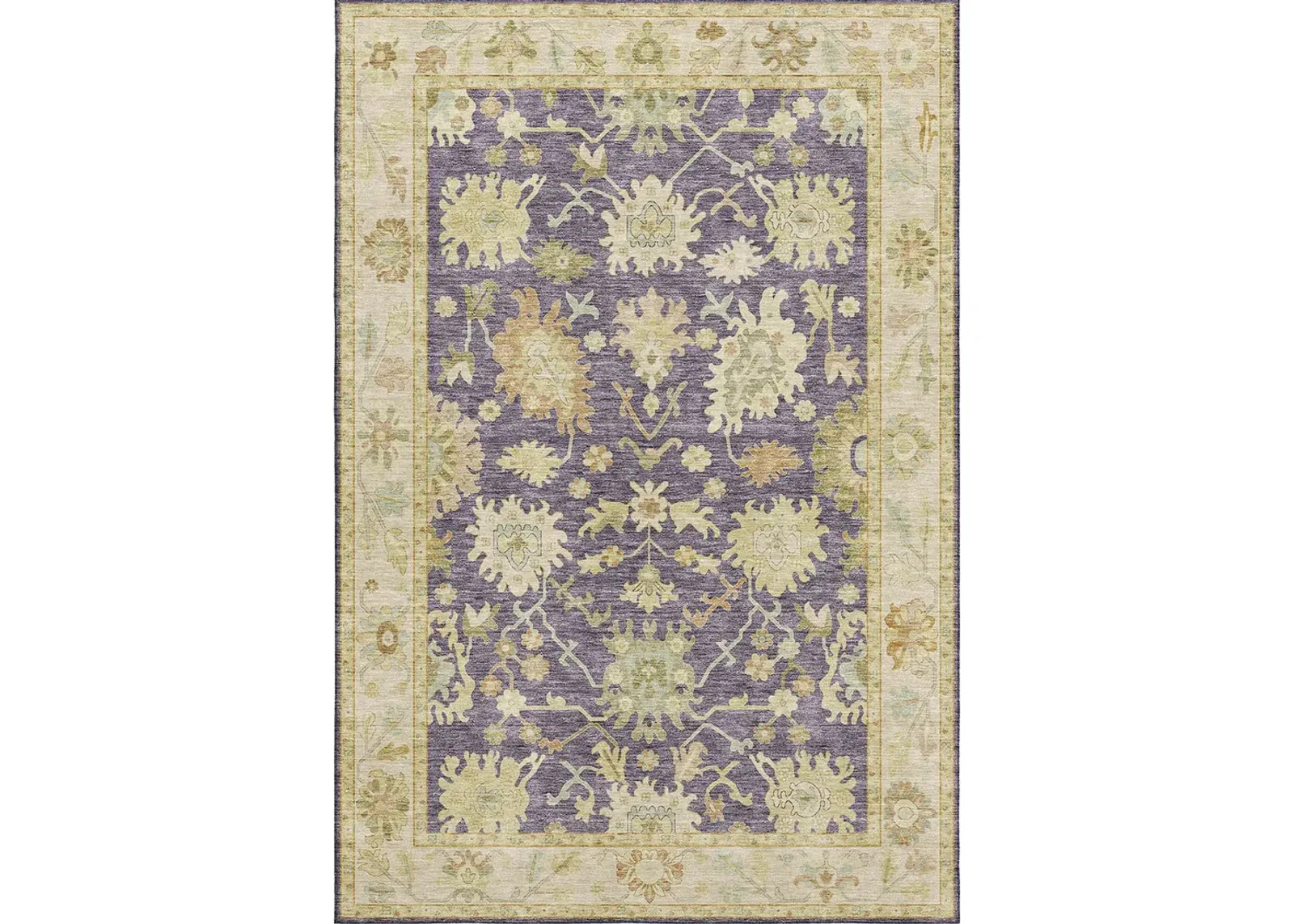 Hatay HY2 Eggplant 2'3" x 7'6" Rug