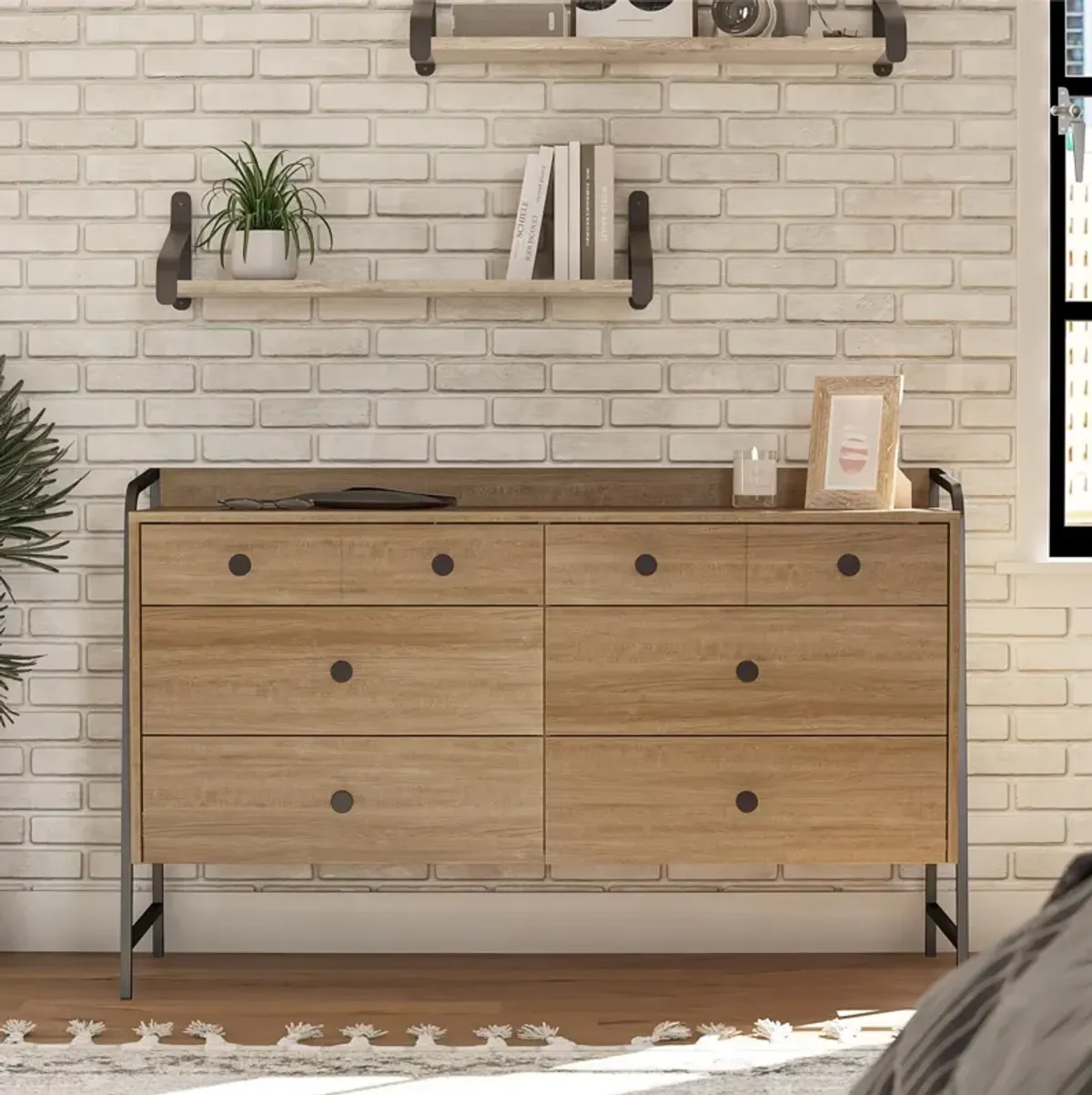 Bushwick Wide 6 Drawer Dresser