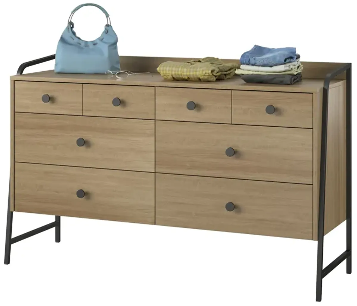 Bushwick Wide 6 Drawer Dresser