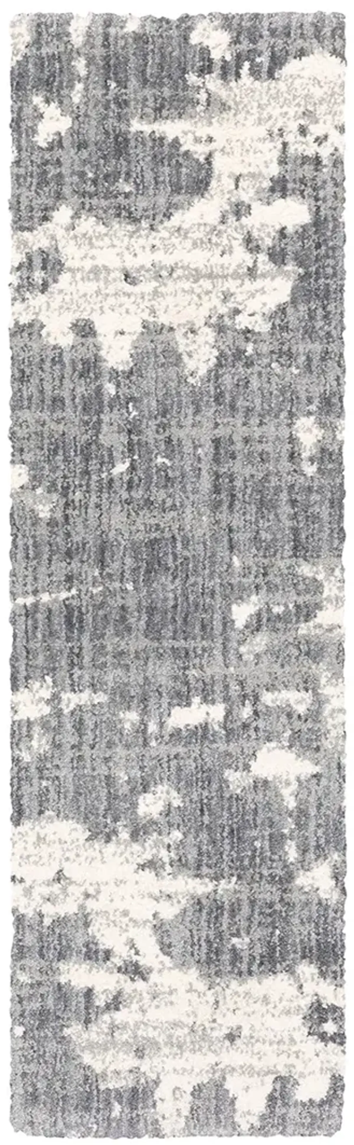 Aspen 2'3" x 7'6" Grey Rug