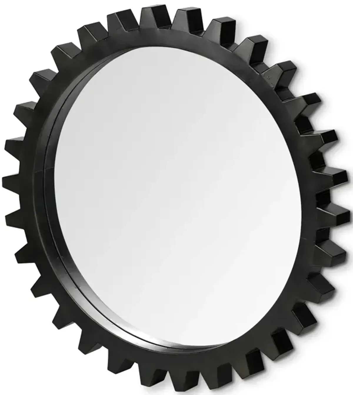 Cog Wall Mirror - Alloy