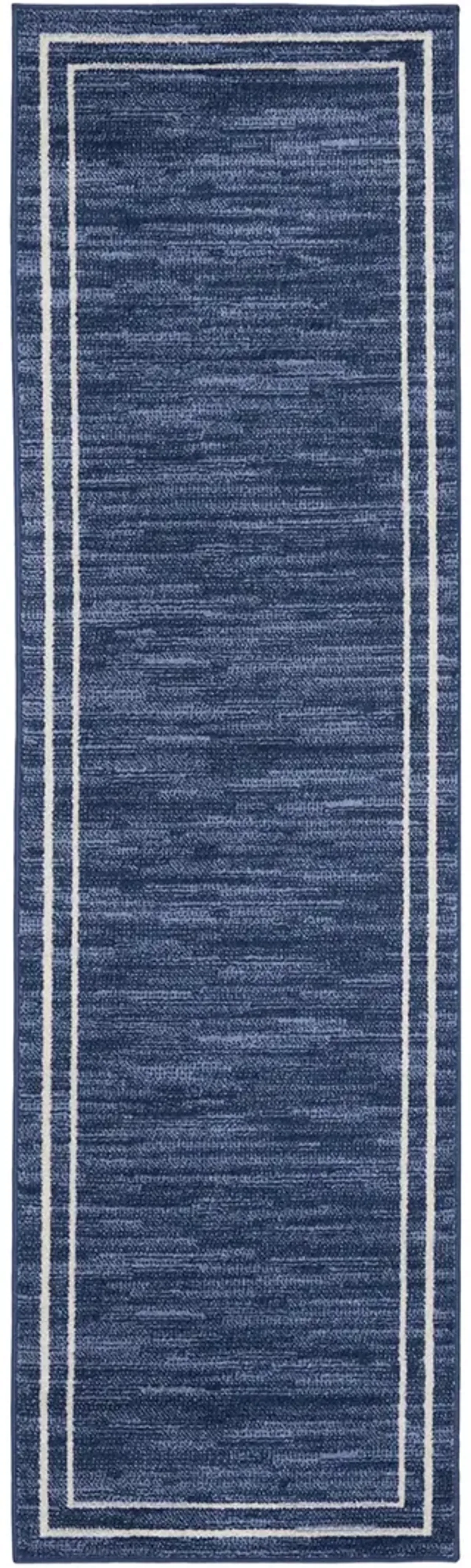 Nourison Essentials NRE02 Navy/Ivory 2' x 4' Rug
