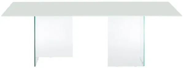 Casabianca Home Miami Dining Table White Top