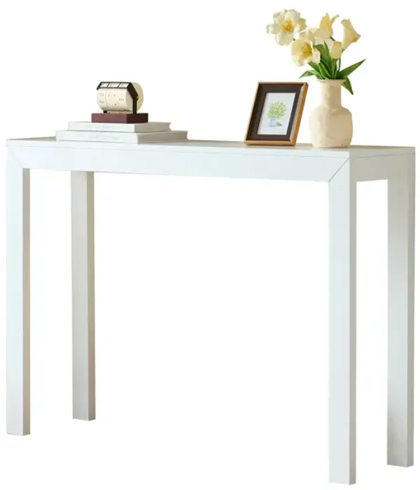 Kings Brand Furniture Russel Long Console Table - Minimalist and Slim Entryway Table for Decorative Displays, Sofa Table