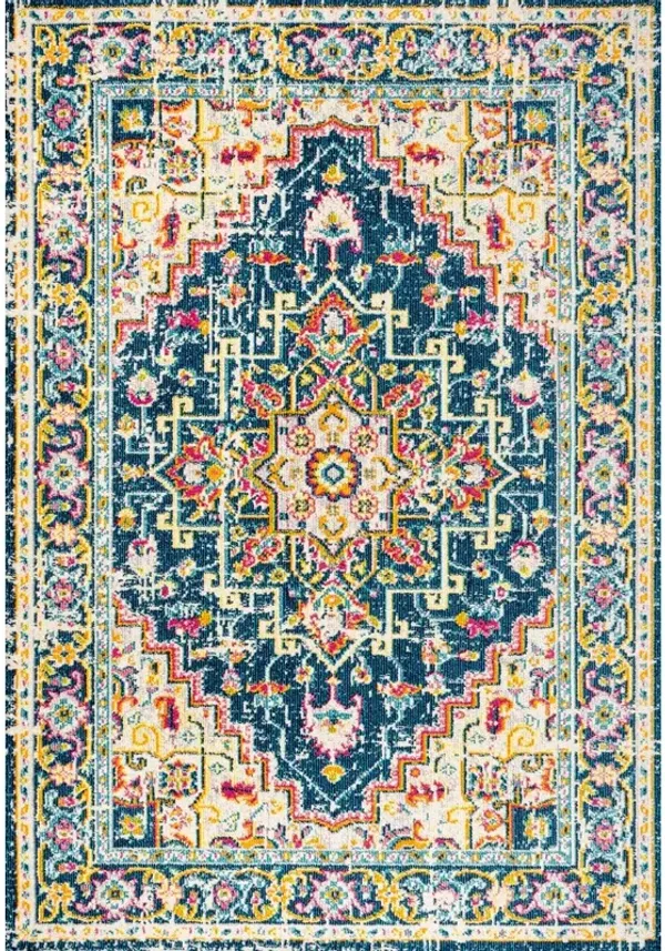 Brooklyn Geometric Medallion Area Rug