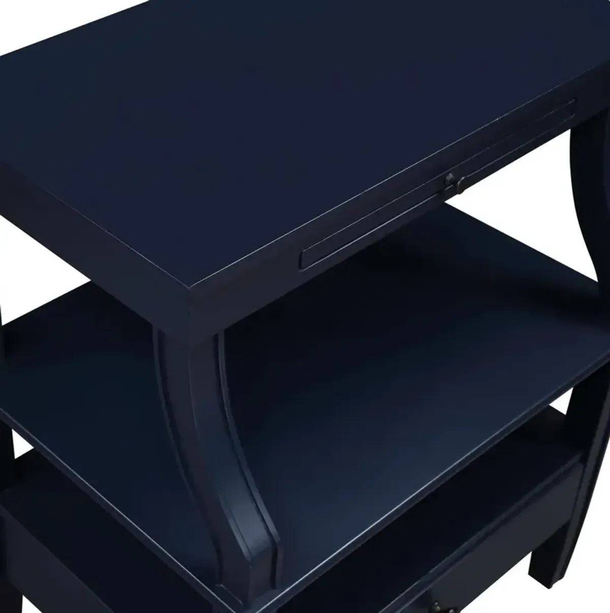 Newton Midnight Blue Storage Nightstand