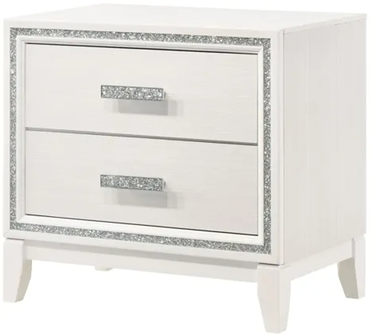 ACME Haiden Nightstand, White Finish