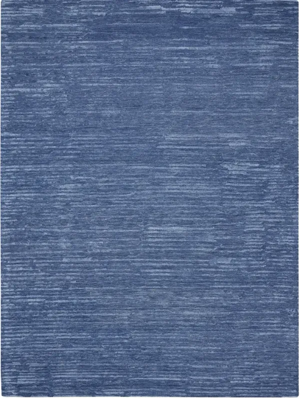 CK010 Linear LNR01 Blue 9'9" x 13'9" Rug