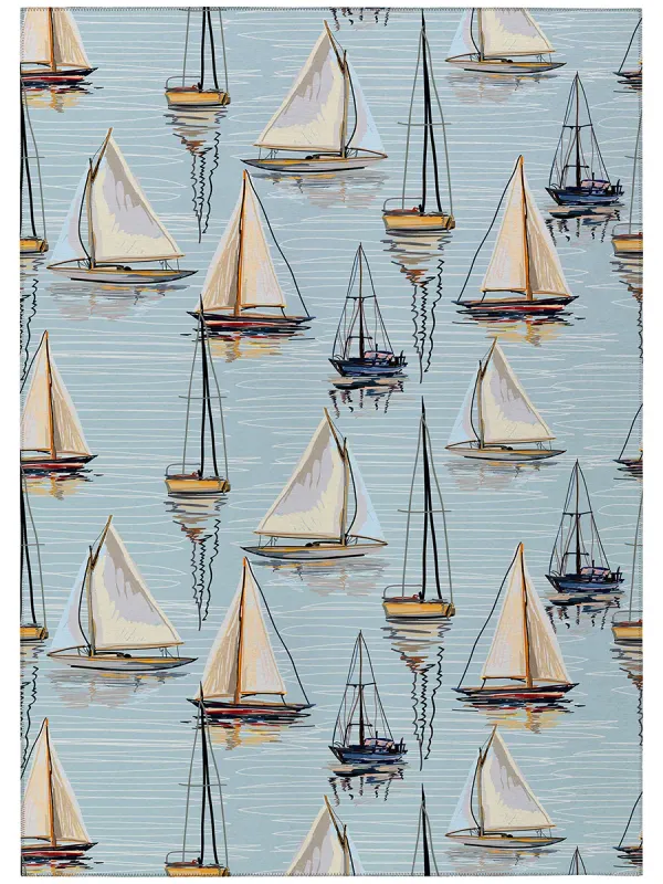 Harbor HA8 Sky 3' x 5' Rug