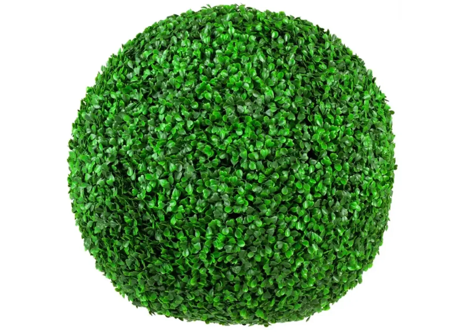 Artificial Boxwood Topiary Ball Set (2 Balls) 15 Inch UV Resistant