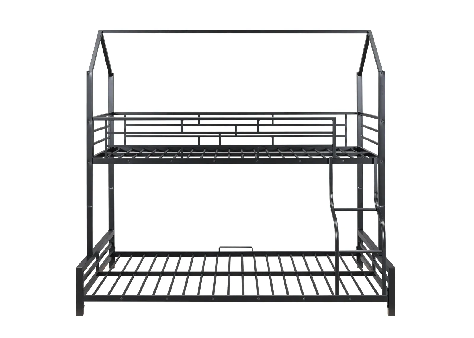 Merax Metal House Bunk Bed 2 Beds in 1