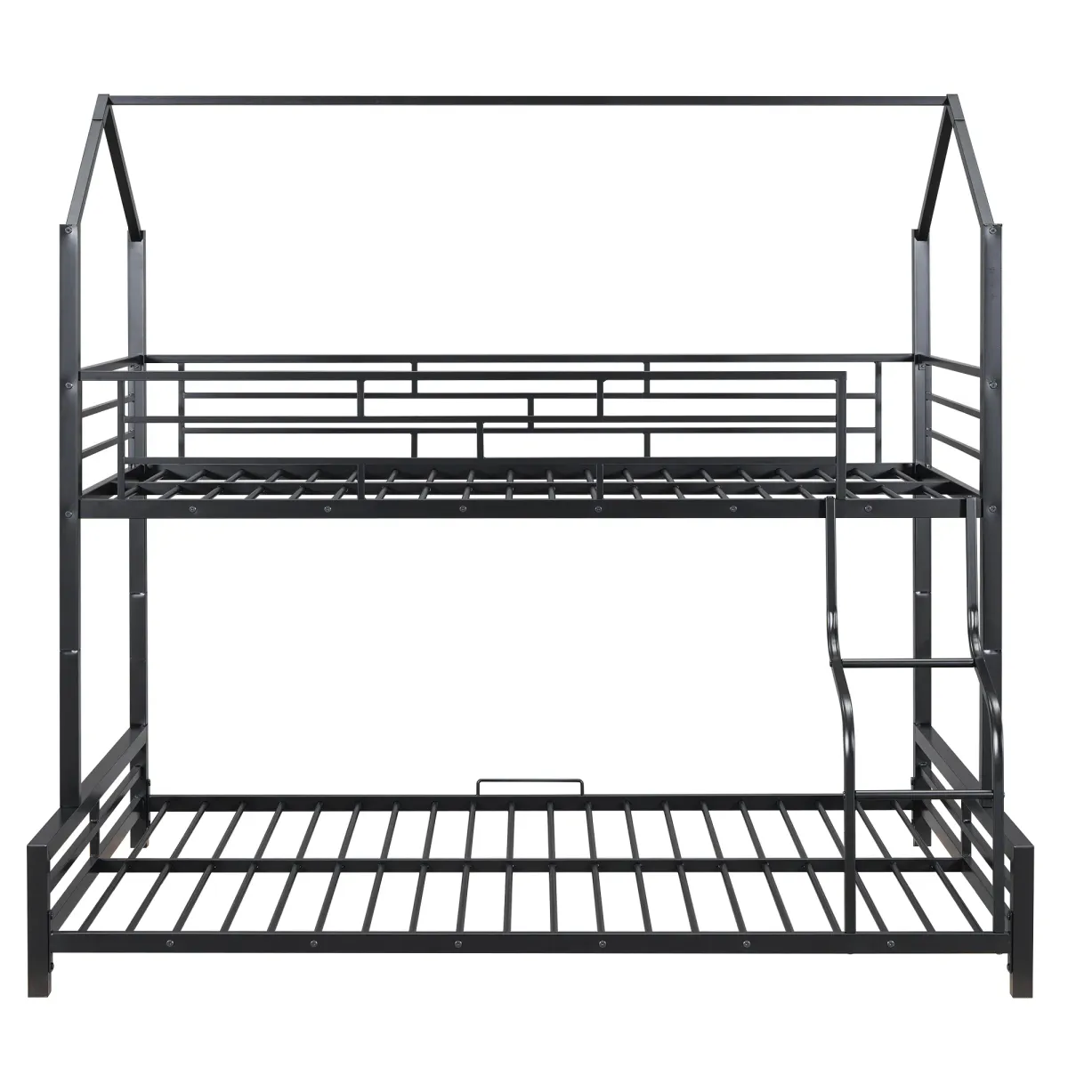 Merax Metal House Bunk Bed 2 Beds in 1