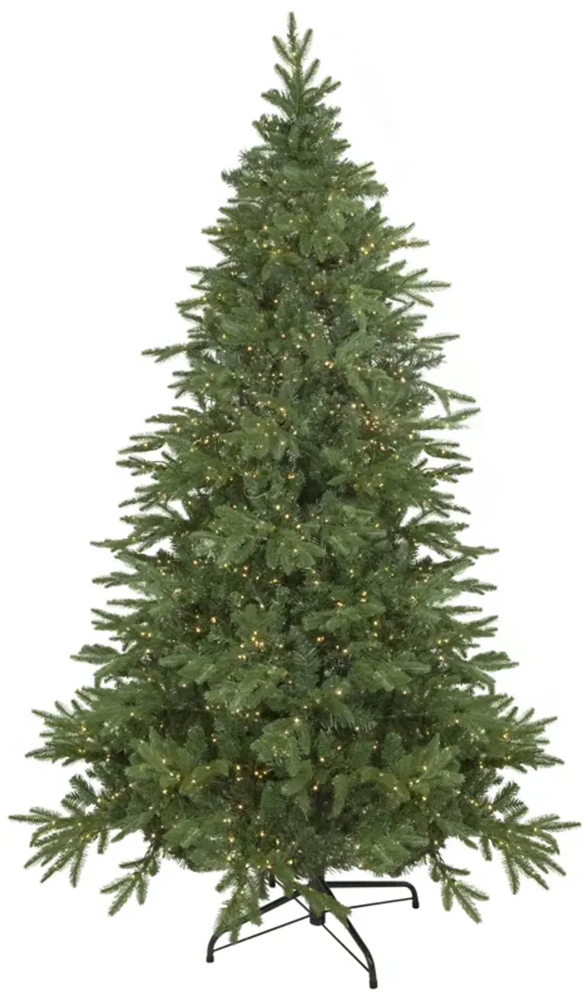 7.5' Pre-Lit Birch River Fir Artificial Christmas Tree  Candlelight Clear Lights