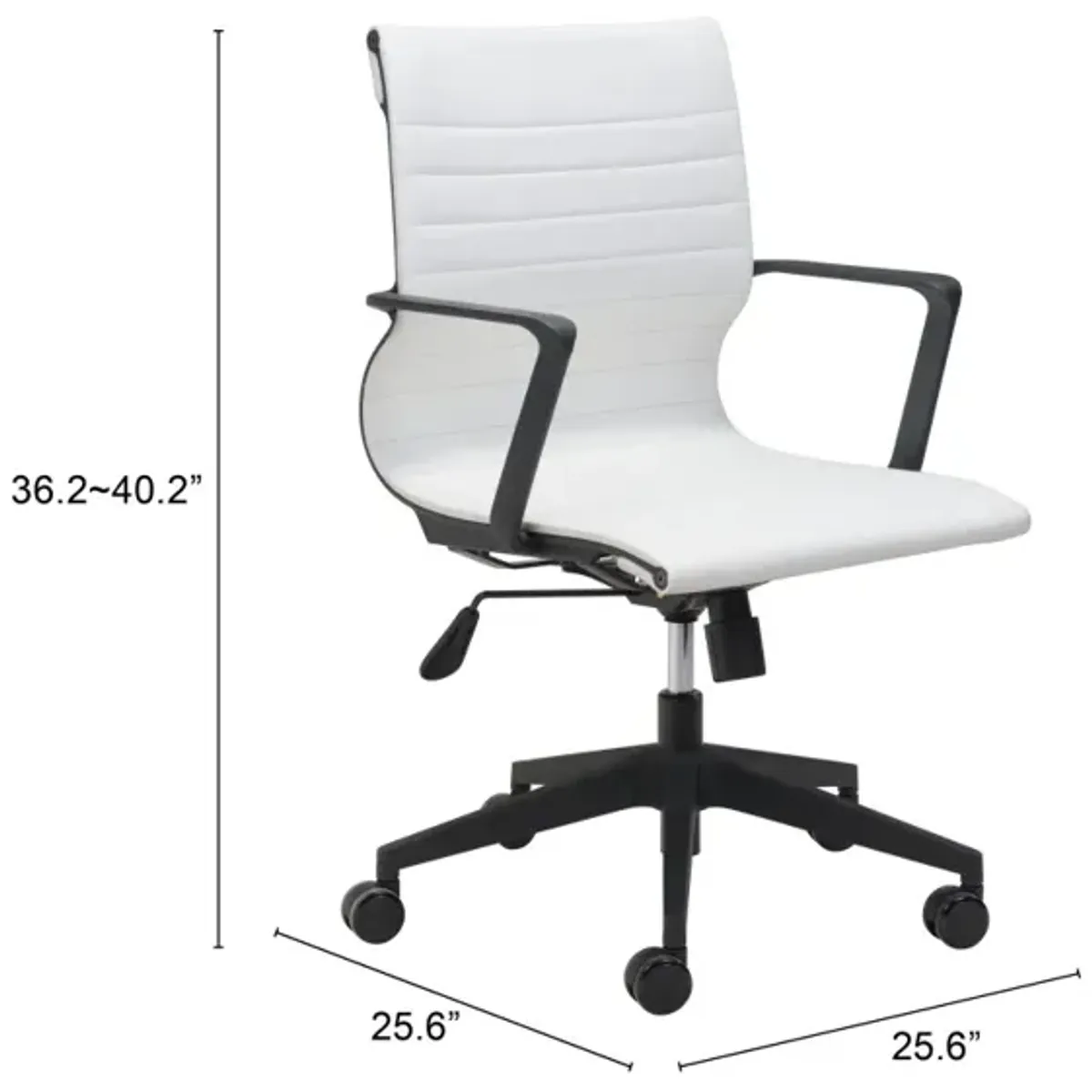 Stacy Office Chair White