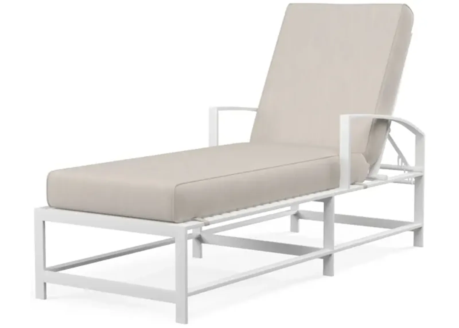 Bristol Chaise in Canvas Flax w/ Self Welt