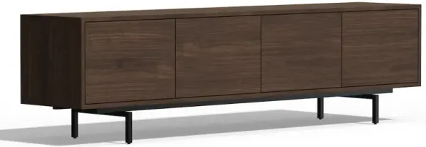 Graysen Walnut Laminate 4 Door TV Console