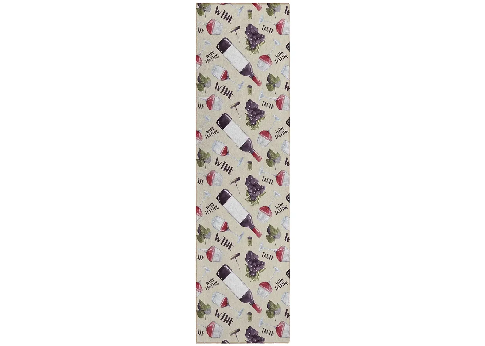 Kendall KE14 Putty 2'3" x 7'6" Rug