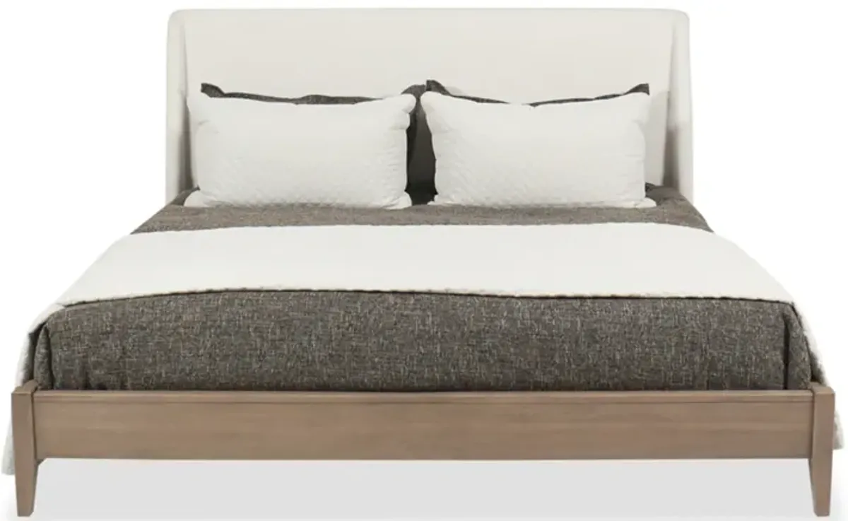 Olivia King Upholstered Bed