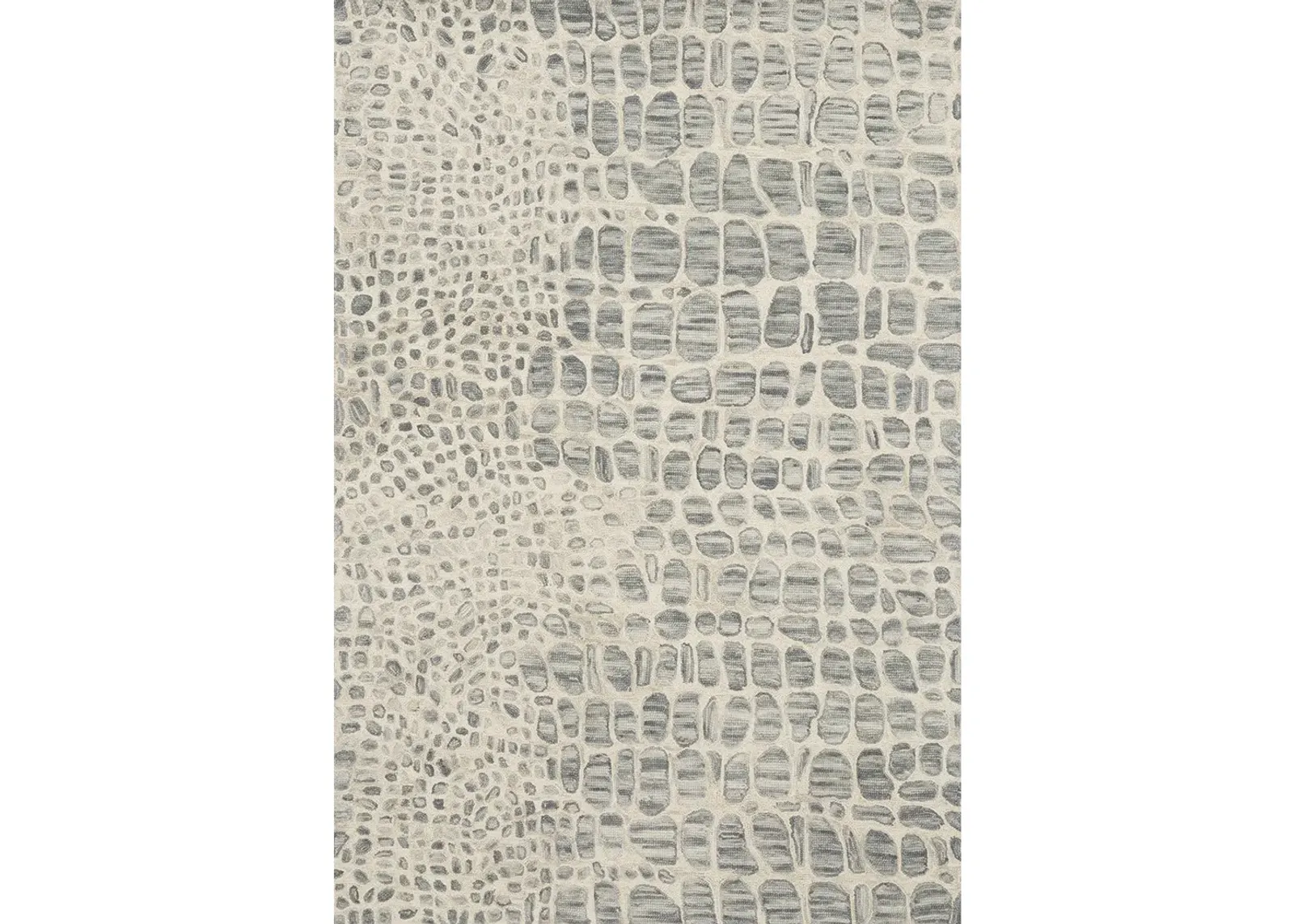 Masai MAS03 Silver Grey/Ivory 7'9" x 9'9" Rug