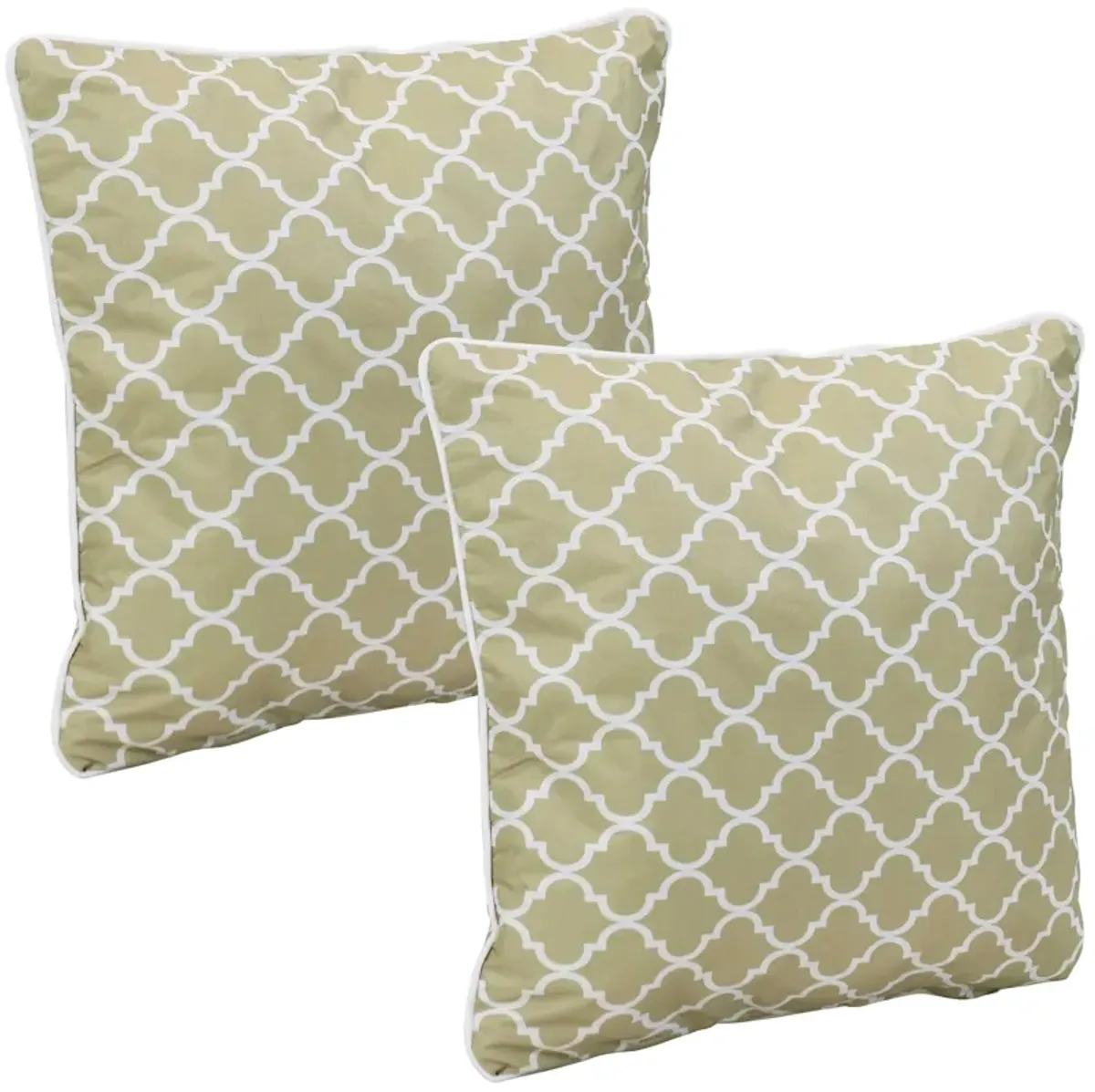 Sunnydaze Indoor/Outdoor Square Throw Pillow - 16 in