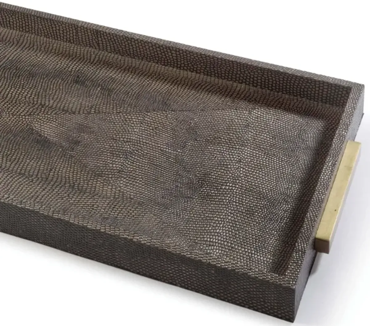 Rectangle Shagreen Boutique Tray