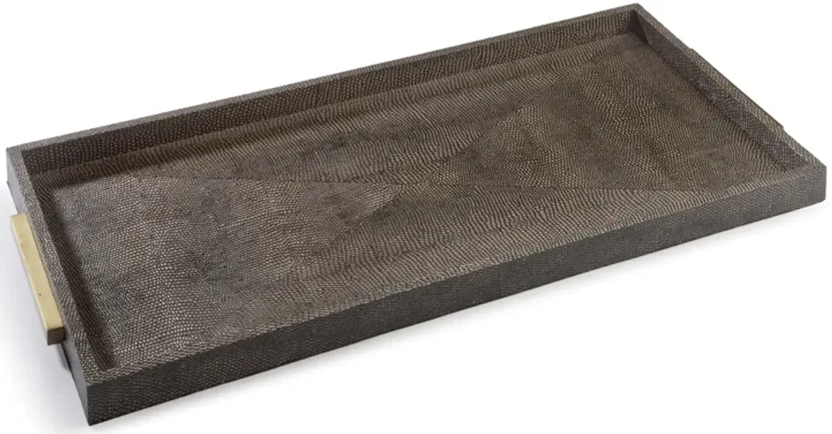 Rectangle Shagreen Boutique Tray