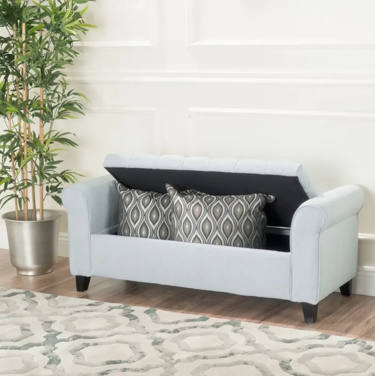 Merax Storage Bench Stool