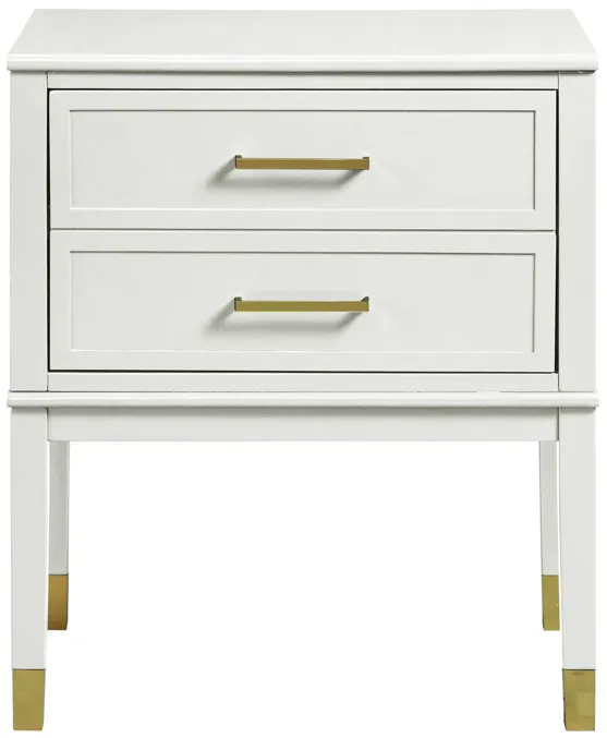 Brody Side Table in White