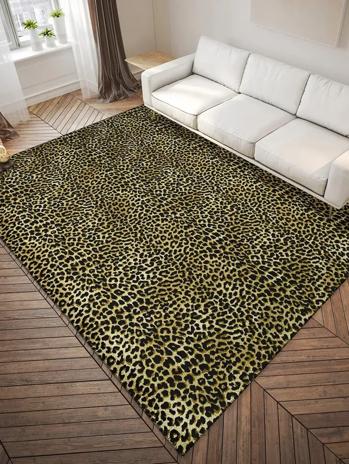 Mali ML2 Gold 3' x 5' Rug