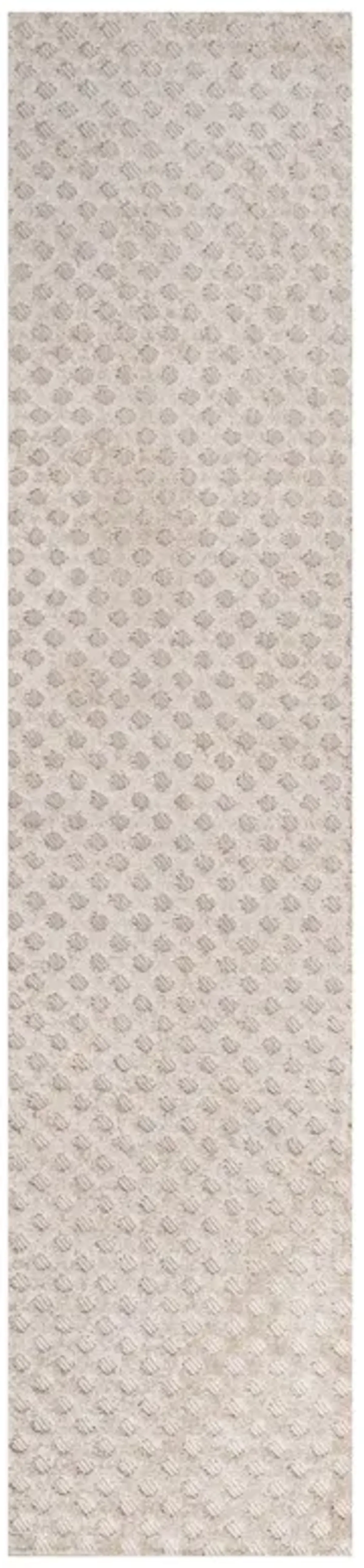 Rabat High-Low Pile Mini Diamond Trellis Area Rug