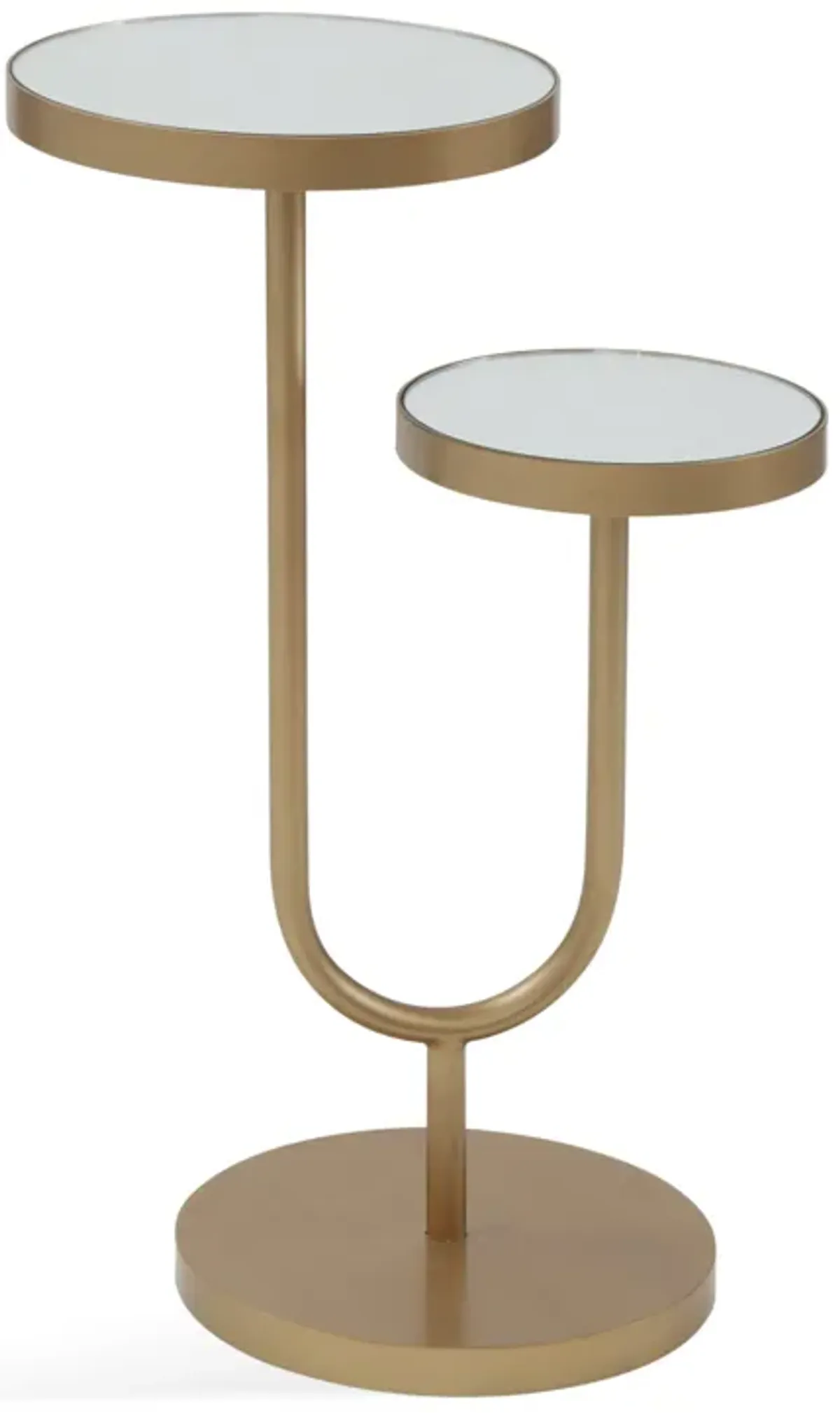 High-Low Gold Accent Table