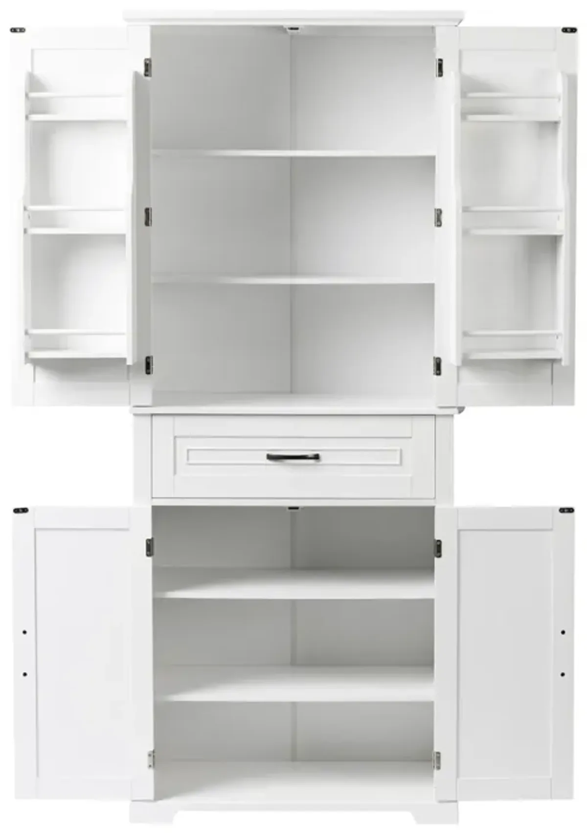 Merax Bathroom Storage Cabinet with Adjustable Shelf