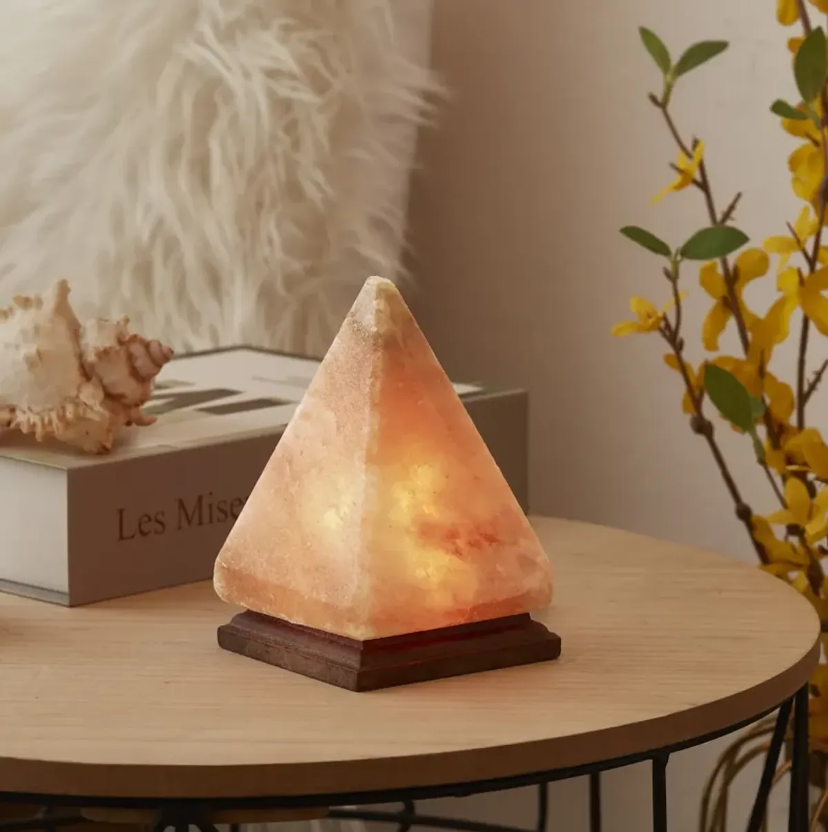 Loft Lyfe Layah Piramide Salt Lamp 8 Color Modes