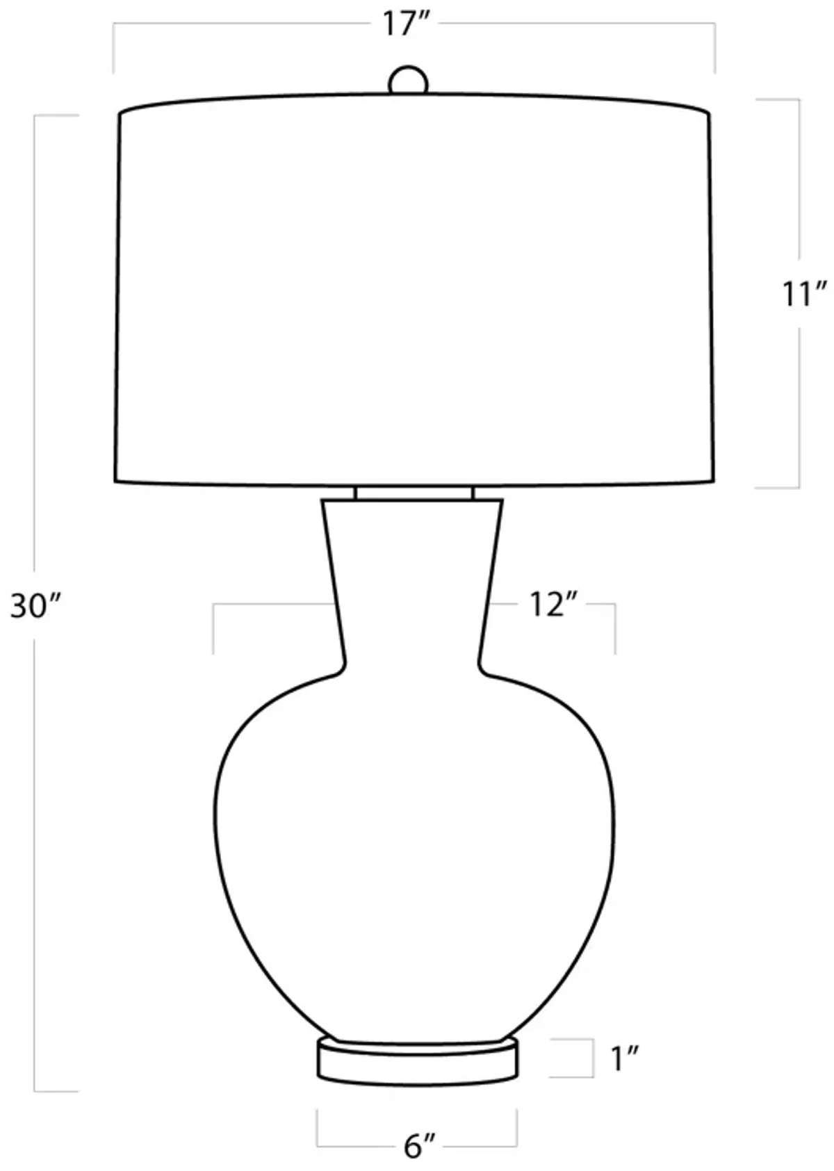 Madrid Ceramic Table Lamp