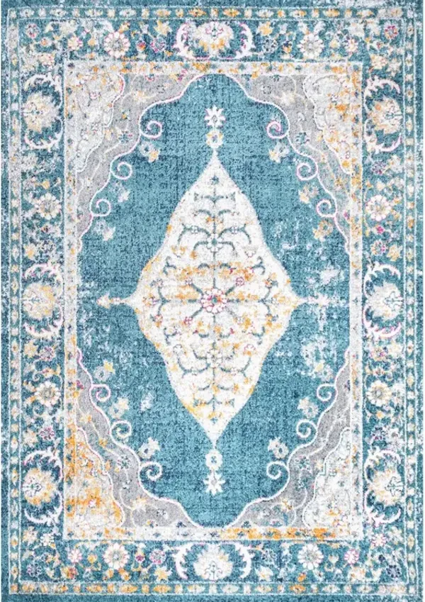 Zelda Bohemian Cottage Medallion Area Rug
