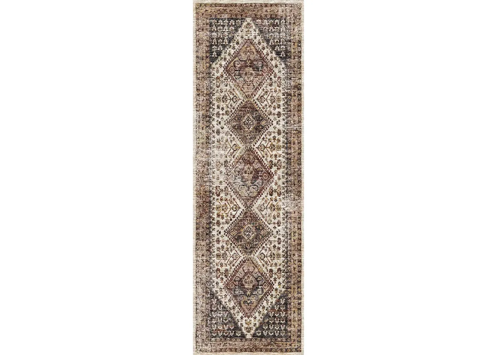 Jericho JC9 Putty 2'6" x 10' Rug